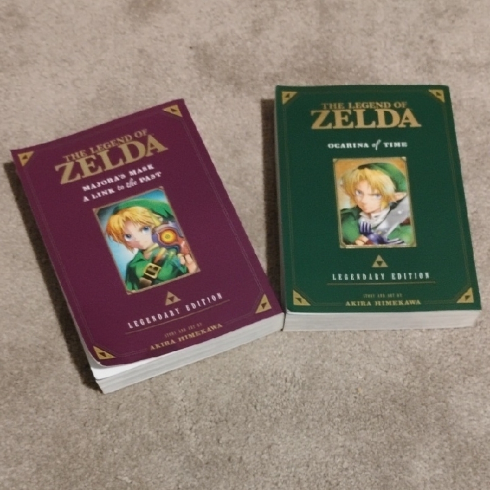 The Legend of Zelda Legendary Edition Set - Majora's Mask & Ocarina of Time Mang